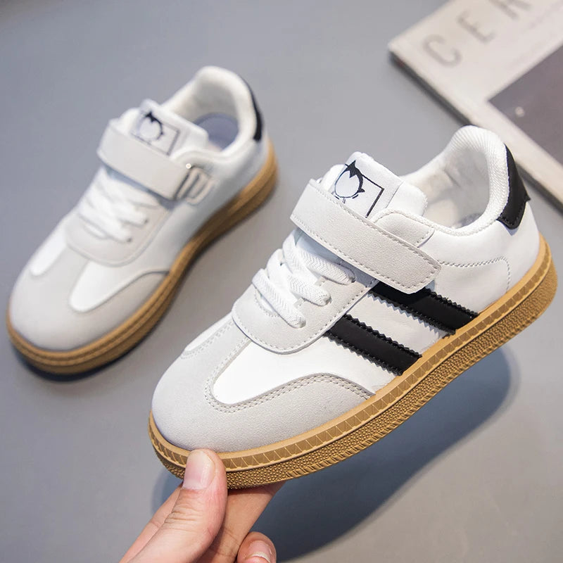 2025 printemps enfants baskets filles mode conseil chaussures garçons anti-dérapant chaussures d'école mode doux baskets pour garçons enfants
