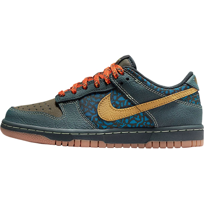 Nike véritable Dunk Low GS chaussures de sport basses pour femmes et enfants IH4042-364