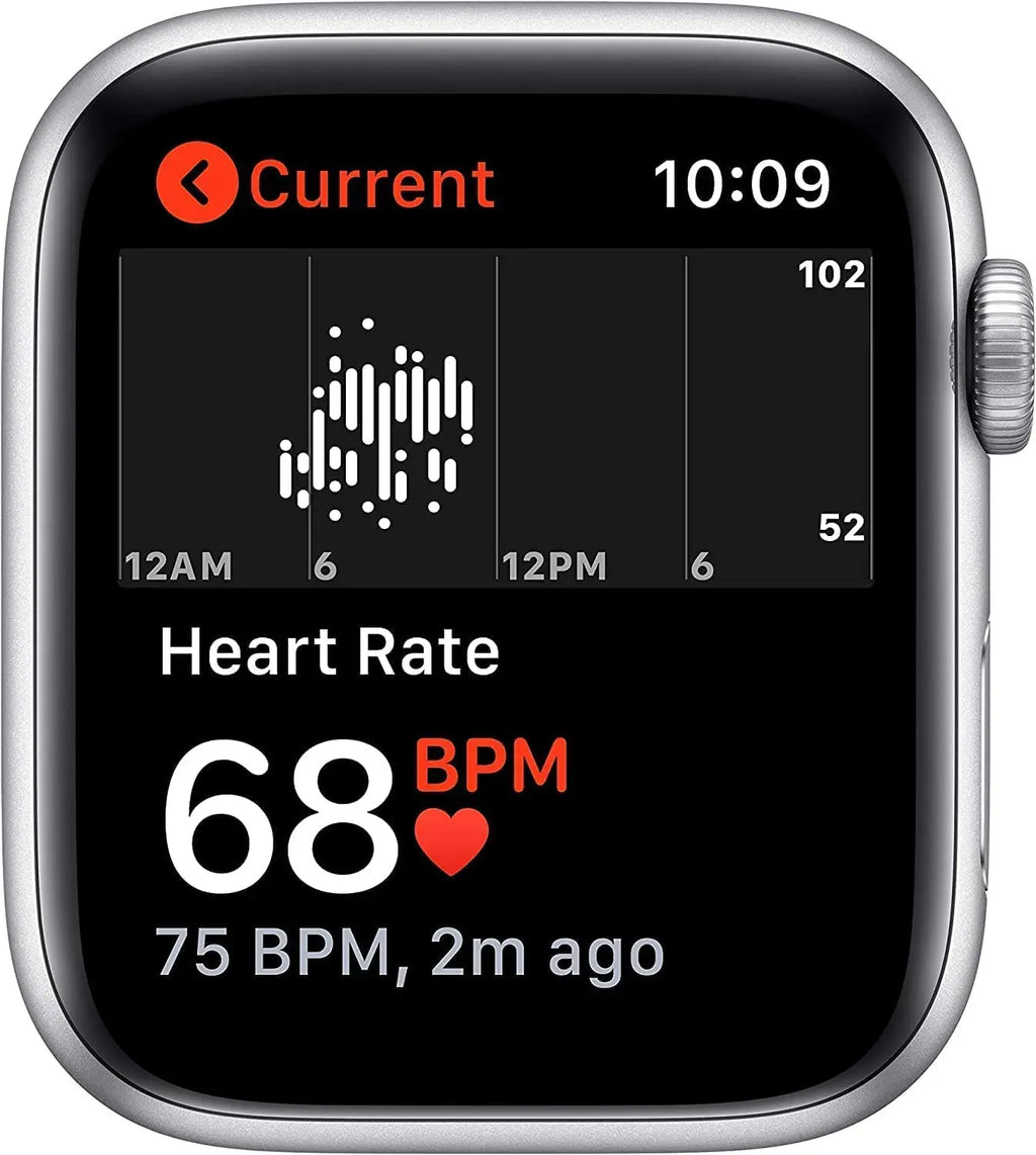 Apple Watch SE Boîtier en aluminium avec bracelet sport, montre intelligente iOS, 40mm, 44mm, renouvelé