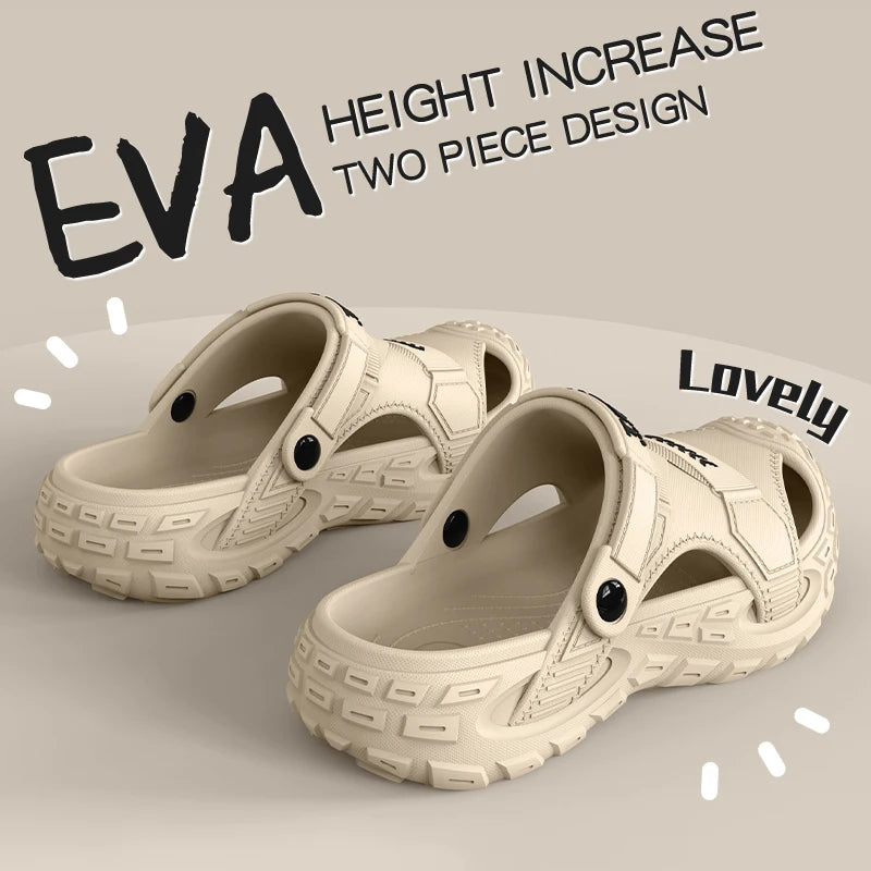 EVA – chaussures sabots portables pour hommes, sandales antidérapantes, respirantes, résistantes aux odeurs, pour l'extérieur et l'été