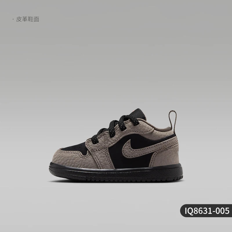 Nike Authentic JORDAN Chaussures de sport basses résistantes à l'usure avec velcro pour enfants IQ8631-005