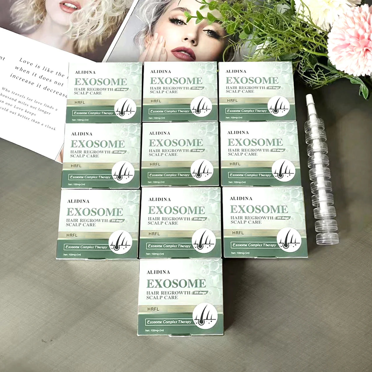 GD Le sérum essentiel pour la croissance des cheveux à l'exosomes Bio-scalp le plus efficace en 2025. efficace pour réparer la calvitie et la repousse des cheveux