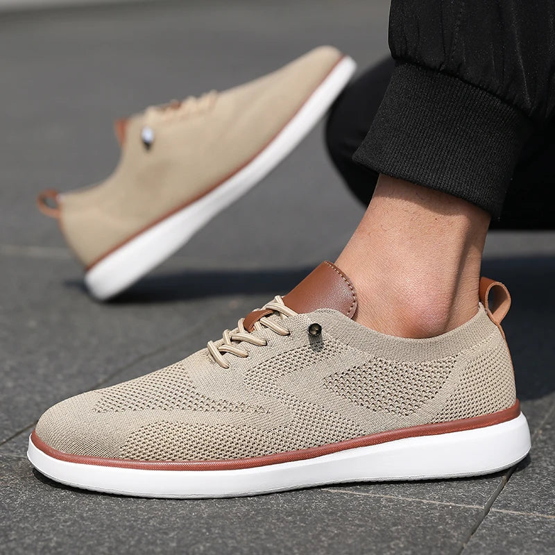 Chaussures coulissantes pour hommes mocassins de chaussures de sport en maille, chaussures antidérapantes chaussures décontractées coupe basse chaussures de sport décontractées best-seller chaussures de créateur 2025
