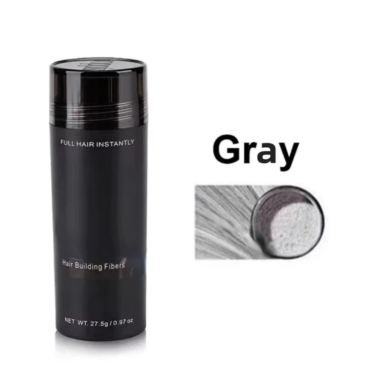 Fibres capillaires à la kératine 27,5g – Spray épaississant pour cheveux – Produits anti-chute pour femme et homme – Poudres de repousse instantanée