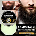 Baume adoucissant et coiffant pour barbe LOCKMIO 30g pour hommes, tenue longue durée, beurre pour moustaches, crème hydratante et définissante pour poils du visage