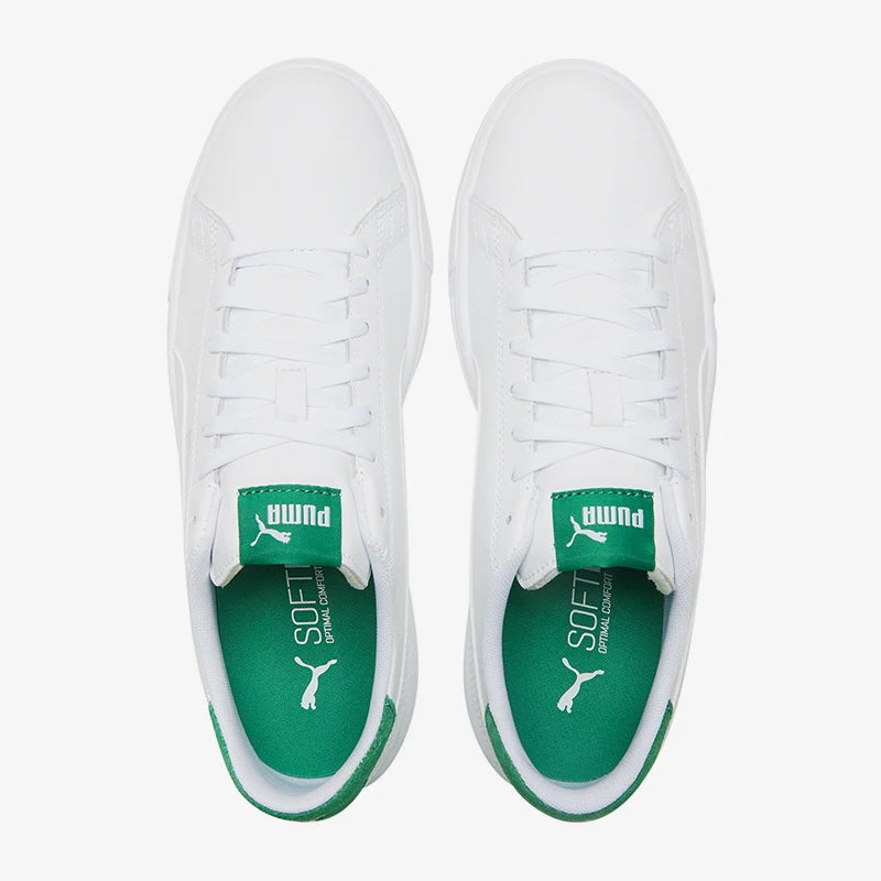 Puma Authentique Serve Pro Lite Chaussures basses blanches pour hommes et femmes 374902-05