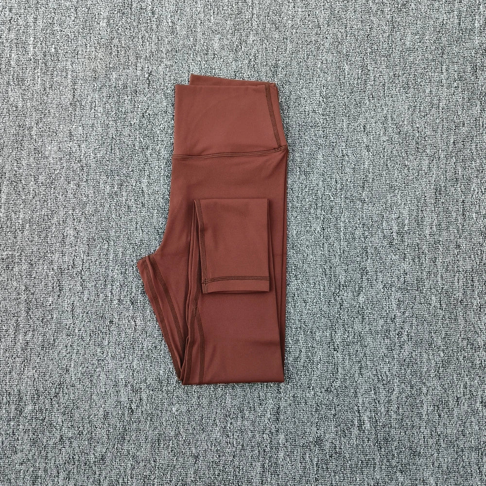 Legging de Yoga taille haute pour femmes, couleur unie, grande taille, pantalon de Sport, entraînement complet, jogging25, poche interne athlétique douce, 2.0
