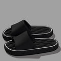 Pantoufles d'été de grande taille pour hommes, sandales légères pour la maison et la salle de bain, antidérapantes, semelle souple en EVA, chaussures de plage pour couple