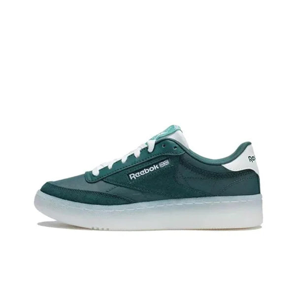 Reebok CLUB C 85 W+ Chaussures de skateboard basses résistantes à l'abrasion unisexe vert