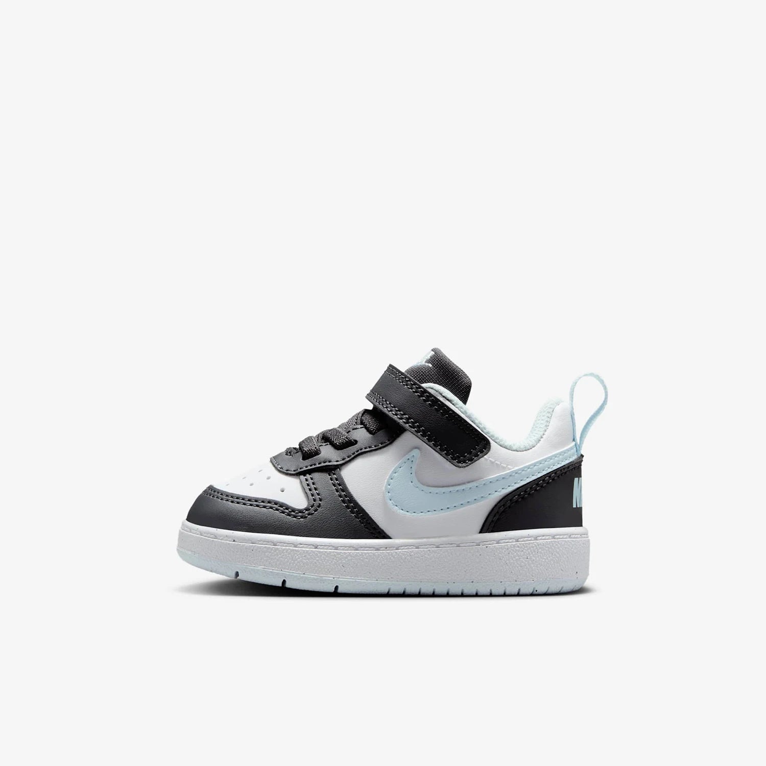 Nike véritable COURT bébé Velcro sport décontracté chaussures de planche légères HQ3263-060