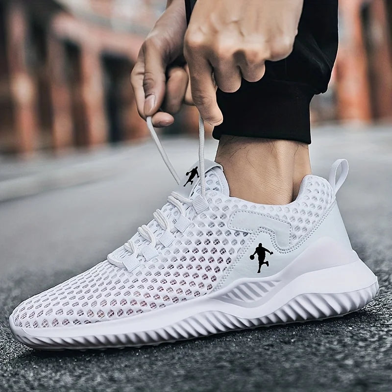 Chaussures de sport pour hommes respirantes et confortables, baskets décontractées de luxe, chaussures de course, chaussures de tennis pour hommes, collection été 2026