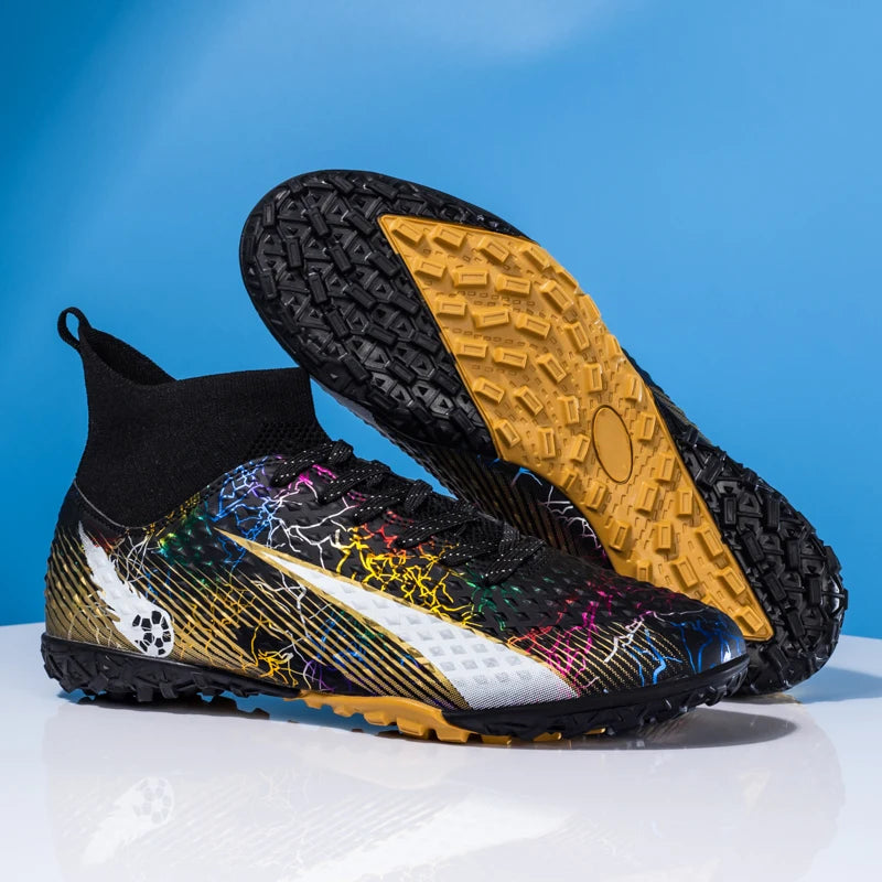 Chaussures de football cloutées pour hommes et femmes, chaussures de football, chaussures d'entraînement de football en plein air, offre spéciale
