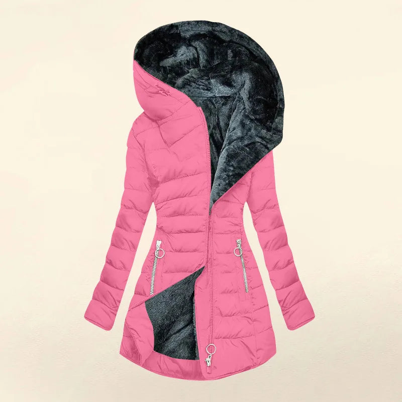 Manteaux matelassés à capuche pour femmes, nouvelle mode européenne et américaine, couleur unie, Simple, basique, Slim, décontracté, tendance quotidienne, Parkas