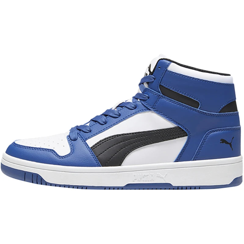 Puma véritable rebond LayUp SL rétro mi-haut unisexe baskets 369573-36