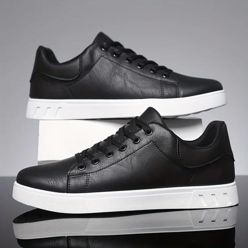 1 paire de chaussures de skate minimalistes, deux couleurs disponibles, polyvalentes et confortables, à lacets grande taille, semelle souple et légère, toutes tailles