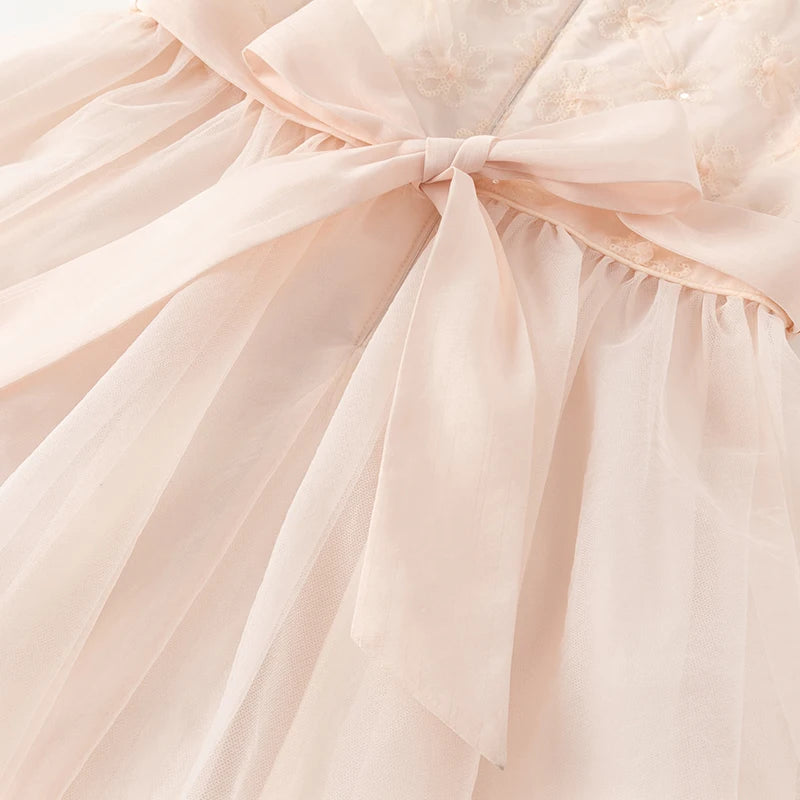 Fur ses-Robe de princesse MACGirl pour enfants, rose fibre, maille, Noble, mignon, doux, charme, fête, nouveau, été, 2024, DK2240331