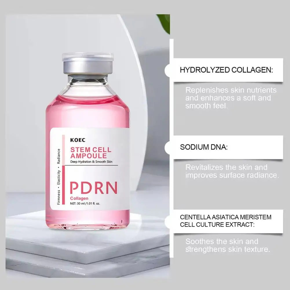 Ampoule PDRN ADN de saumon, sérum pour le visage, réparation profonde avancée de la barrière cutanée, sérum pour le visage, raffermissant, éclaircissant, soin de la peau du visage, 30 ml