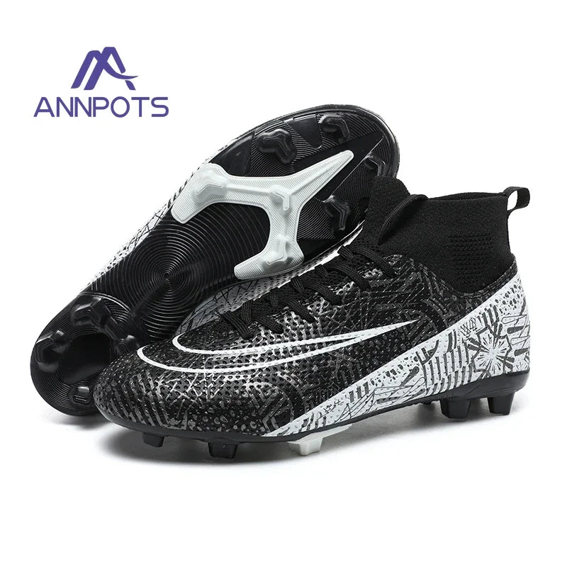 Offre spéciale chaussures de Football de qualité chaussures de Football pour hommes crampons de Football pour enfants bottes de Football originales enfants chaussures de Futsal unisexe
