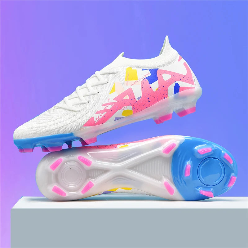 Nouvelles bottes de Football professionnelles hommes chaussures de Football société pour adultes crampons de Football ultralégers formation Football baskets en plein air