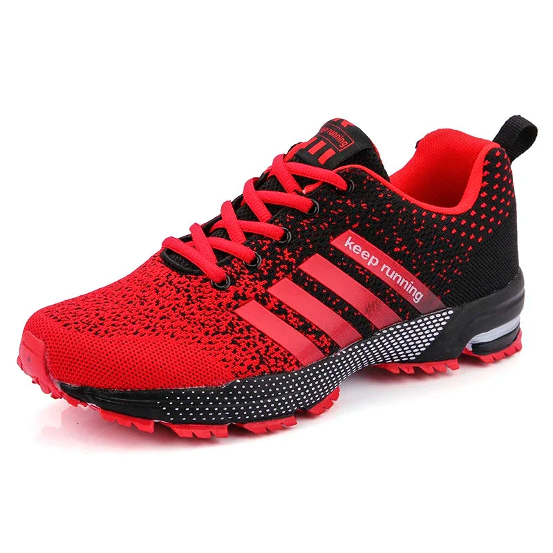 Baskets d'extérieur respirantes pour hommes, chaussures de sport légères, chaussures de course confortables, marche et entraînement, été