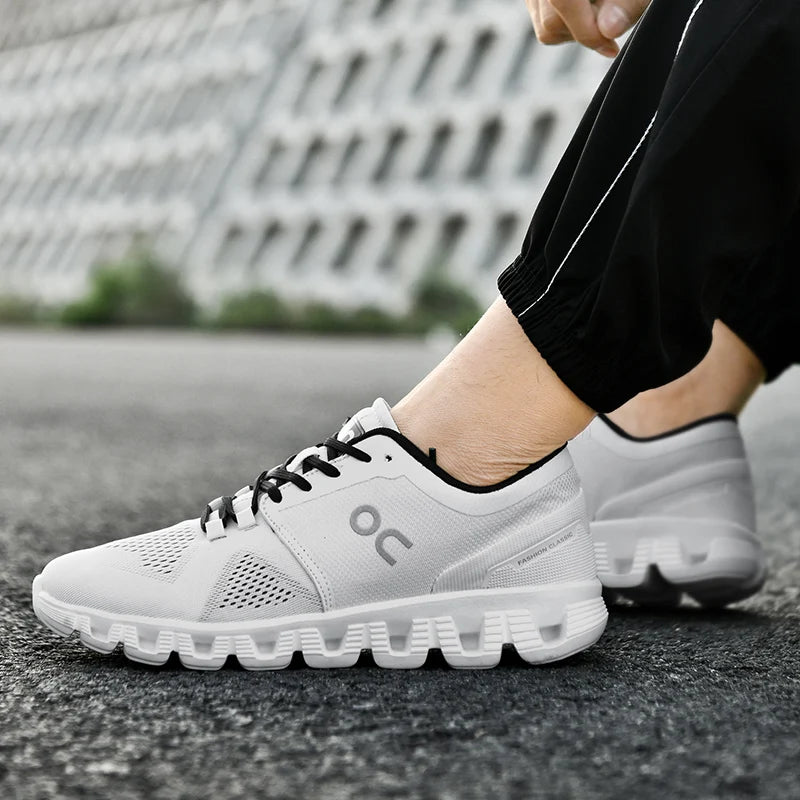 Baskets décontractées respirantes pour hommes, chaussures de course en maille légère, pour sports de plein air, été, grandes tailles 39-46