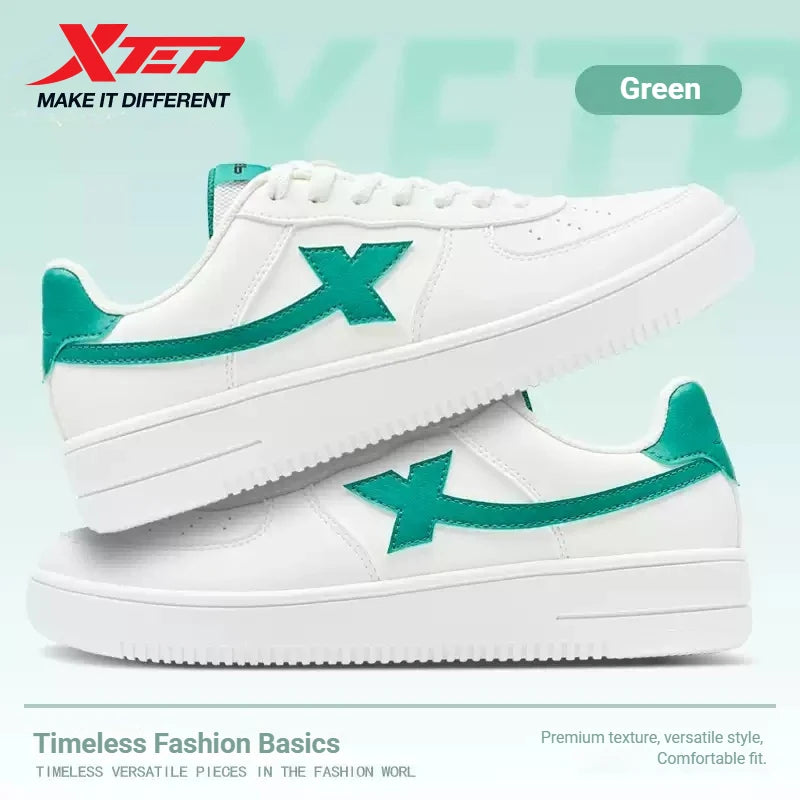 Xtep chaussures de skateboard pour hommes à la mode Style de rue mode bas semelle épaisse durabilité chaussure de Jogging confortable 874119319851