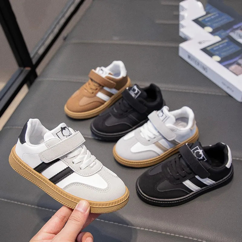 2025 printemps enfants baskets filles mode conseil chaussures garçons anti-dérapant chaussures d'école mode doux baskets pour garçons enfants