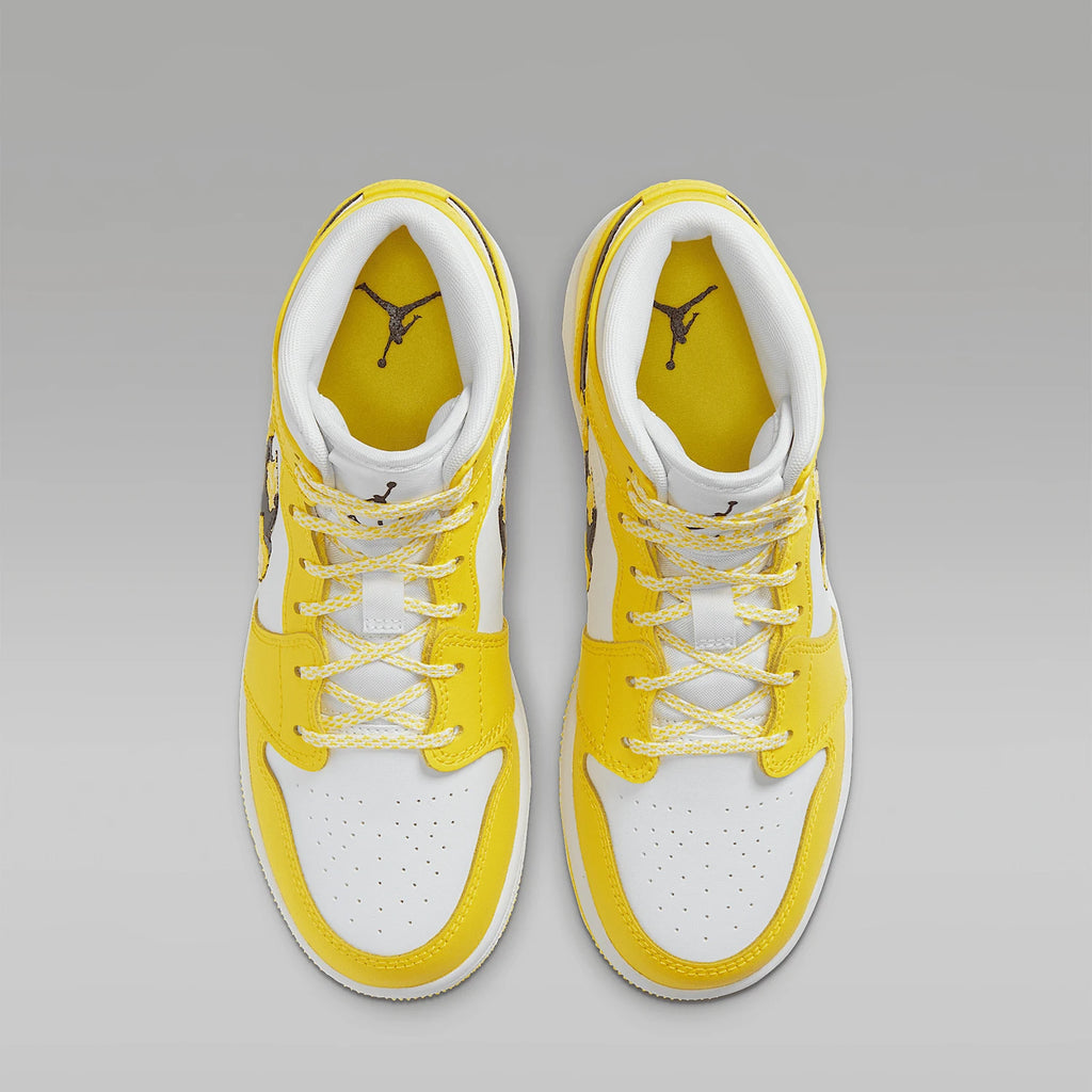 Nike Authentique AIR JORDAN 1 MID SE (GS) Baskets décontractées pour enfants AV5174-700