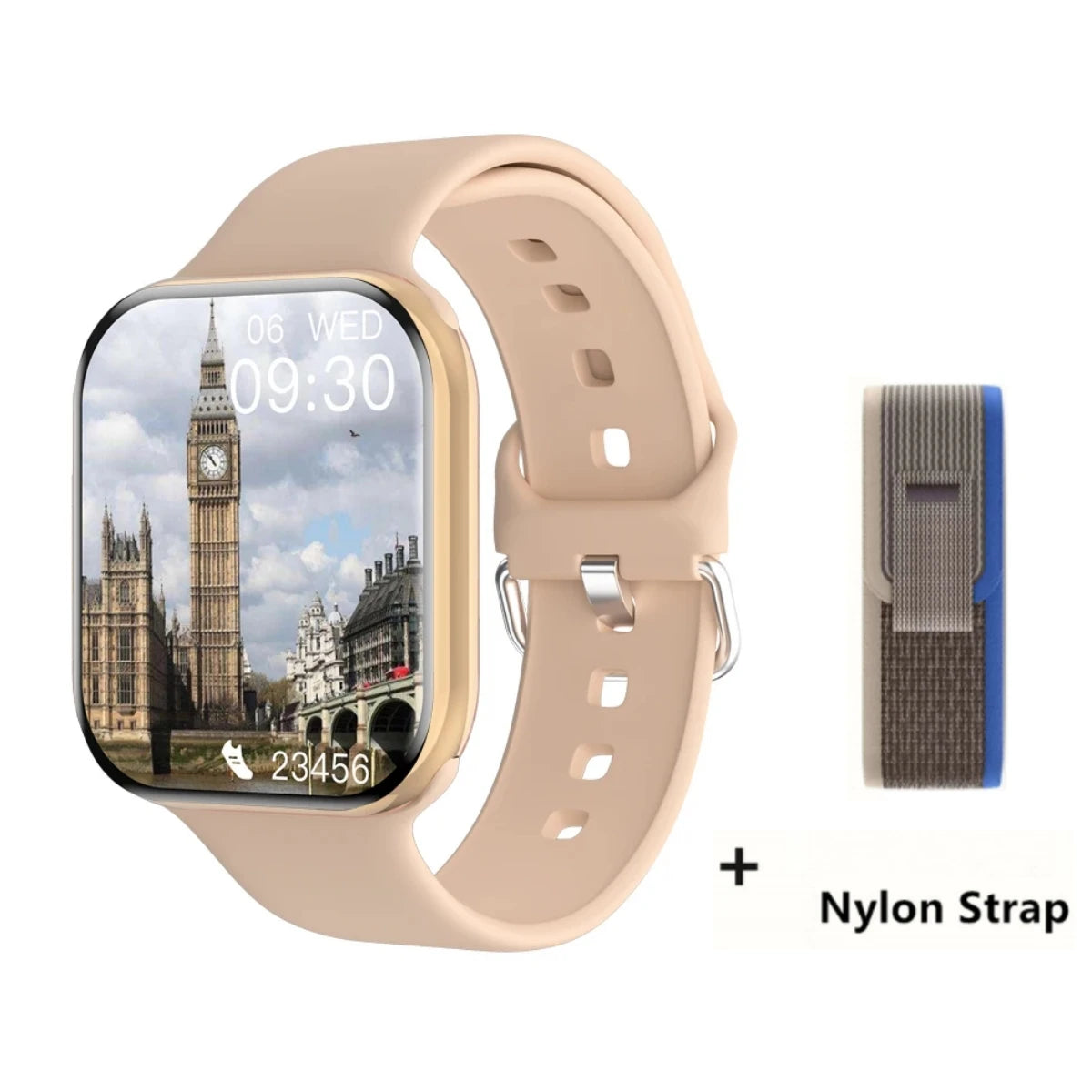 Montre connectée GPS 2026 Série 10 avec mémoire, musique, vidéo, appels Bluetooth, moniteur de fréquence cardiaque, étanche, NFC pour Apple et Android