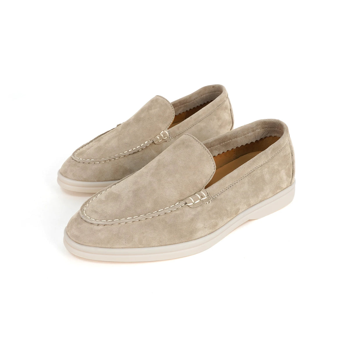 Chaussures plates de luxe en cuir pour femmes, mocassins de créateur, chaussures de marche confortables pour femmes, chaussures décontractées d'été, décontractées 44