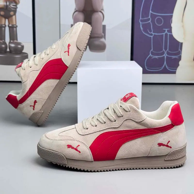 Baskets plateforme antidérapantes pour hommes, chaussures de sport décontractées, mocassins de loisirs résistants à l'usure, Zapatillas Hombre