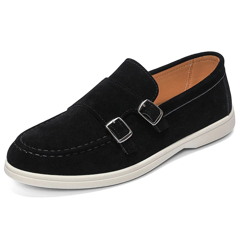 Mode hommes chaussures décontractées en daim cuir hommes classique Style britannique glands mocassins hommes en plein air conduite appartements
