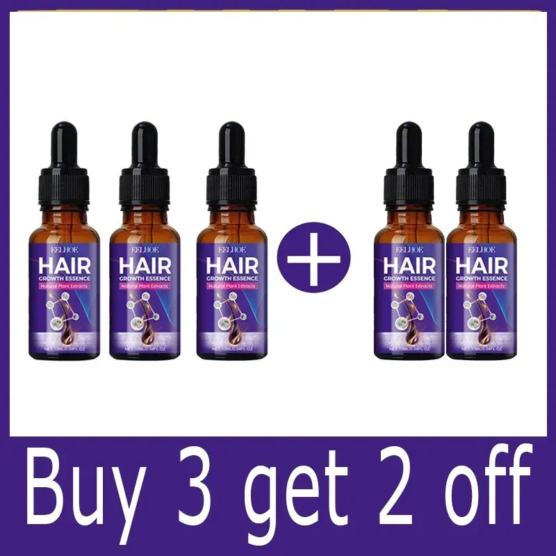 Réparation efficace de la perte d'huile de croissance des cheveux perte de cheveux génétique perte de cheveux post-partum séborrhéique