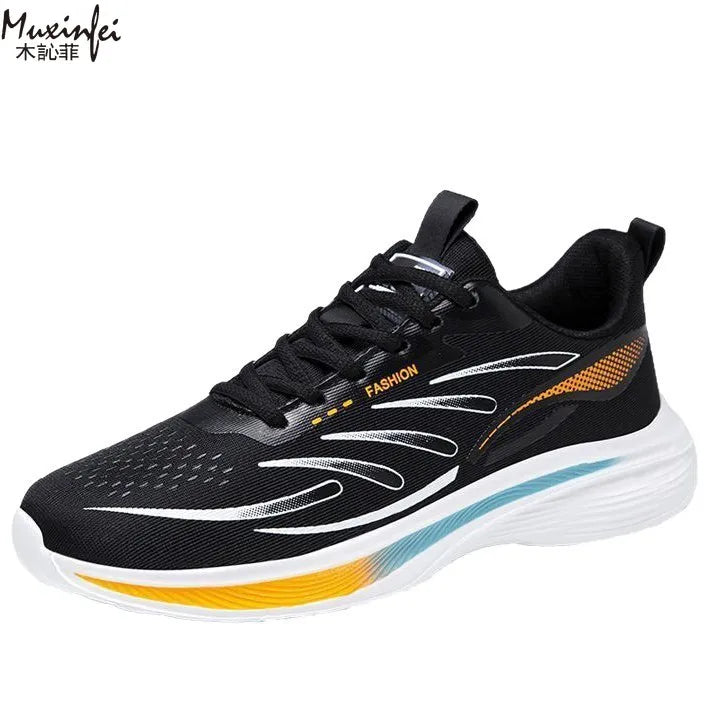 Chaussures de sport ultra légères à semelles souples pour hommes, chaussures de course décontractées, grande taille 39-47, nouvelle collection 2026