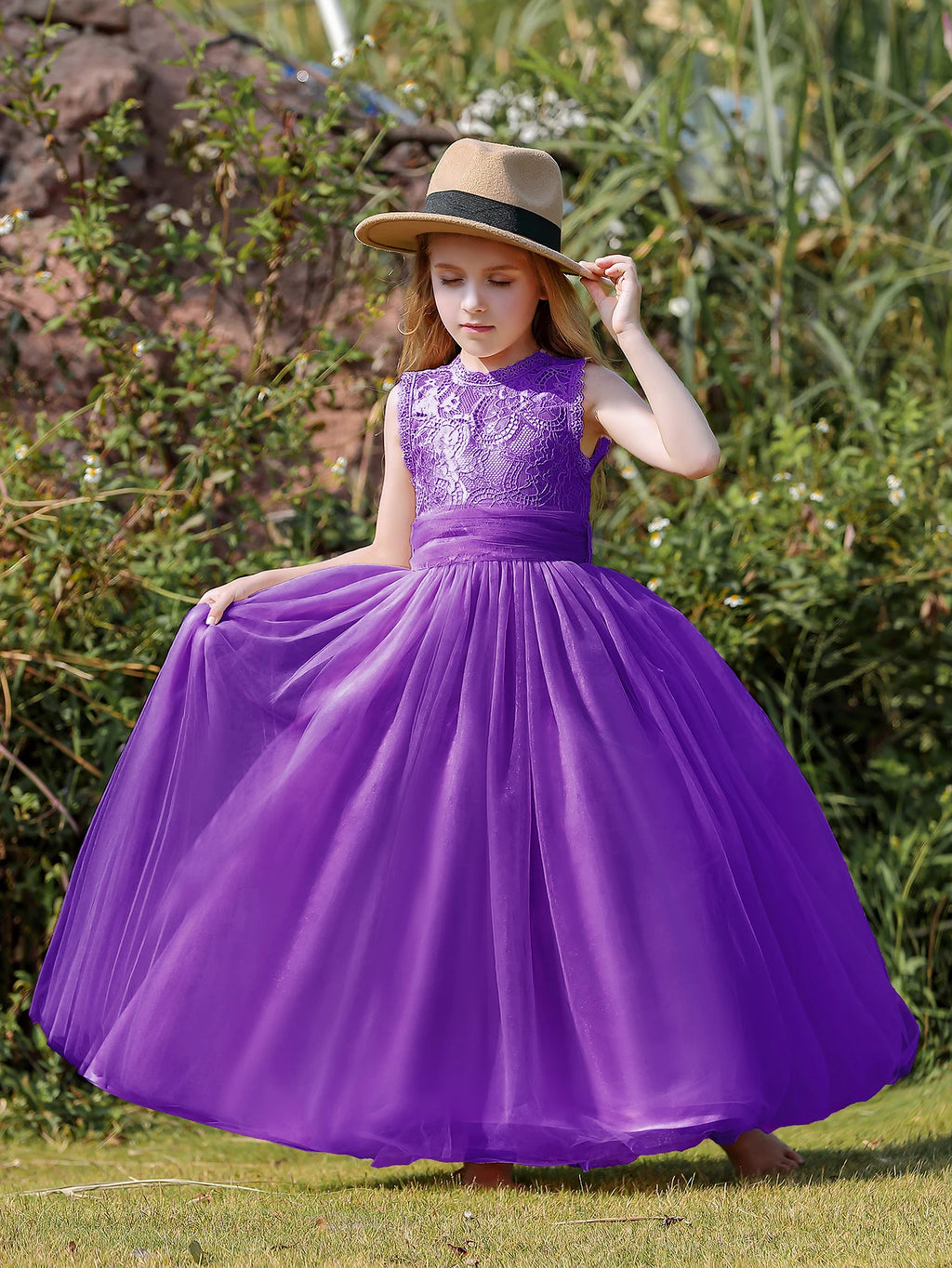 Robe de soirée Champagne pour filles, sans manches, robe de bal de danse, broderie, mariage, anniversaire, luxe, princesse, dos nu, vente en gros