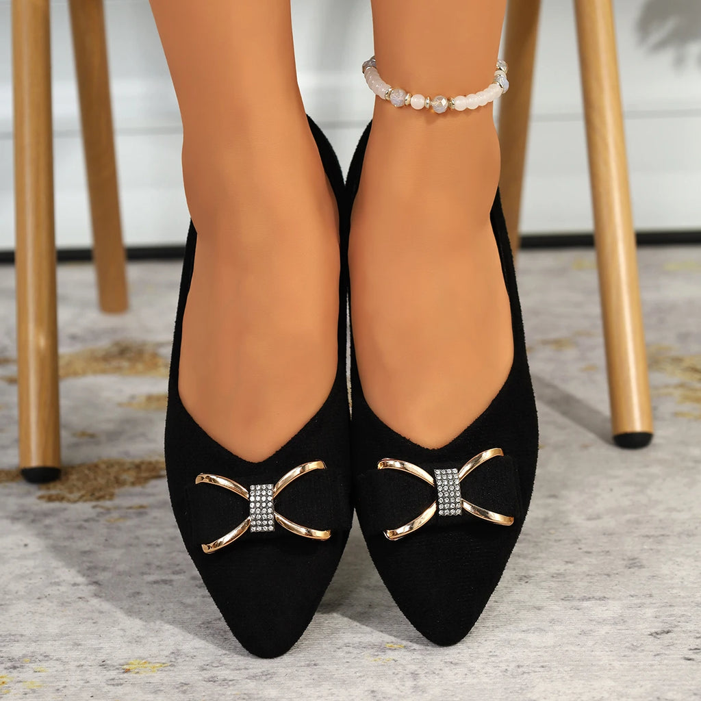 Chaussures plates élégantes et sexy pour le printemps et l'automne, chaussures décontractées à la mode, best-seller, nouvelles, confortables et légères, chaussures de travail pour femmes