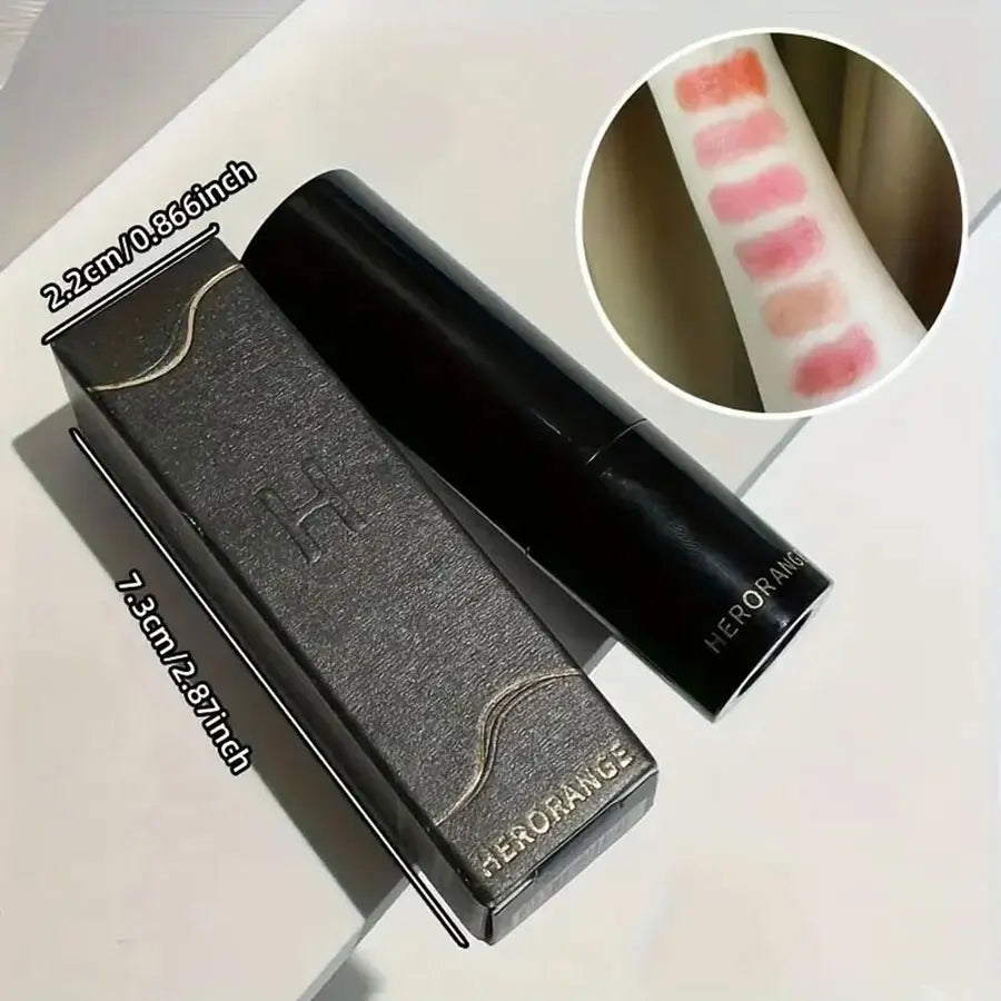 Rouge à lèvres rouge marron, imperméable, miroir hydratant, brillant à lèvres, maquillage naturel longue durée, cadeau de saint valentin