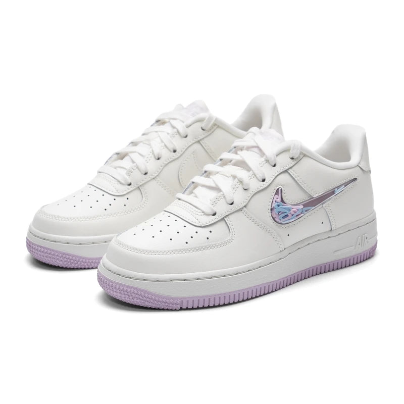 Nike (Nike) Chaussures pour femmes Air Force 1 Lv8 3 (Gs) Chaussures de sport à tige basse, baskets résistantes à l'usure, chaussures décontractées Iq9795-151