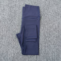Legging de Yoga taille haute pour femmes, couleur unie, grande taille, pantalon de Sport, entraînement complet, jogging25, poche interne athlétique douce, 2.0
