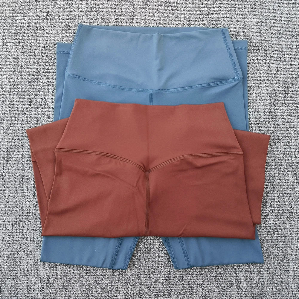 Legging de Yoga taille haute pour femmes, couleur unie, grande taille, pantalon de Sport, entraînement complet, jogging25, poche interne athlétique douce, 2.0