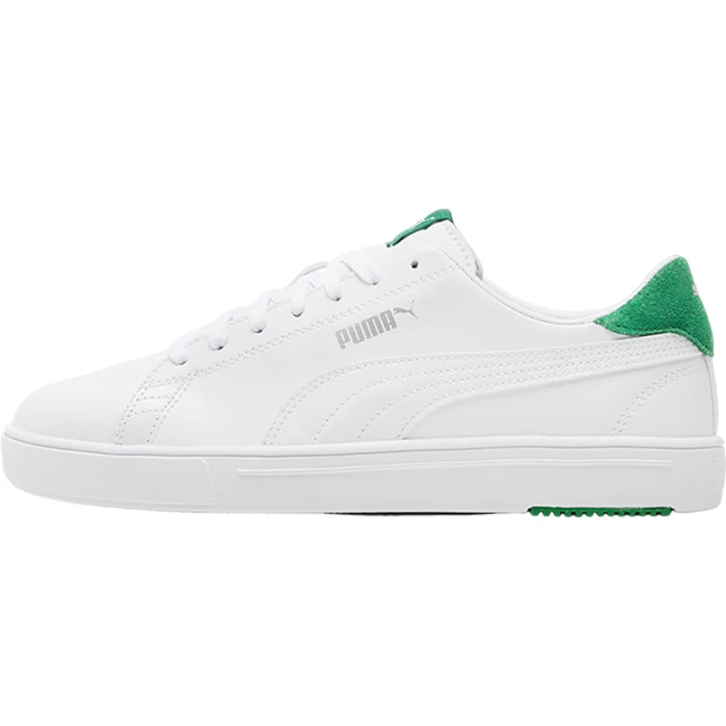 Puma Authentique Serve Pro Lite Chaussures basses blanches pour hommes et femmes 374902-05