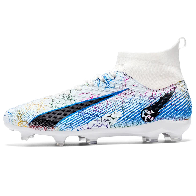Chaussures de football cloutées pour hommes et femmes, chaussures de football, chaussures d'entraînement de football en plein air, offre spéciale