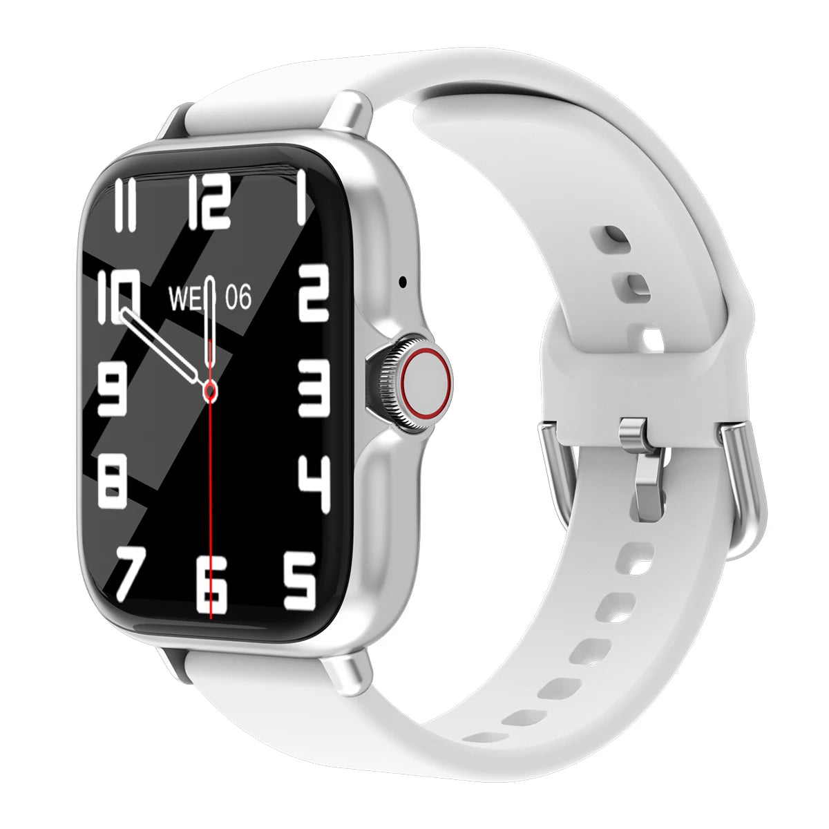Montre intelligente étanche avec podomètre pour iPhone et Android, réponse à un message, surveillance du sommeil, informations et diag, sport, en effet, 1.83