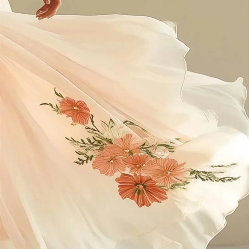 Vêtements pour femmes tendance 2020, robes d'été à manches courtes, taille haute, Sexy, col en V, imprimé Floral, style Boho, robe de vacances