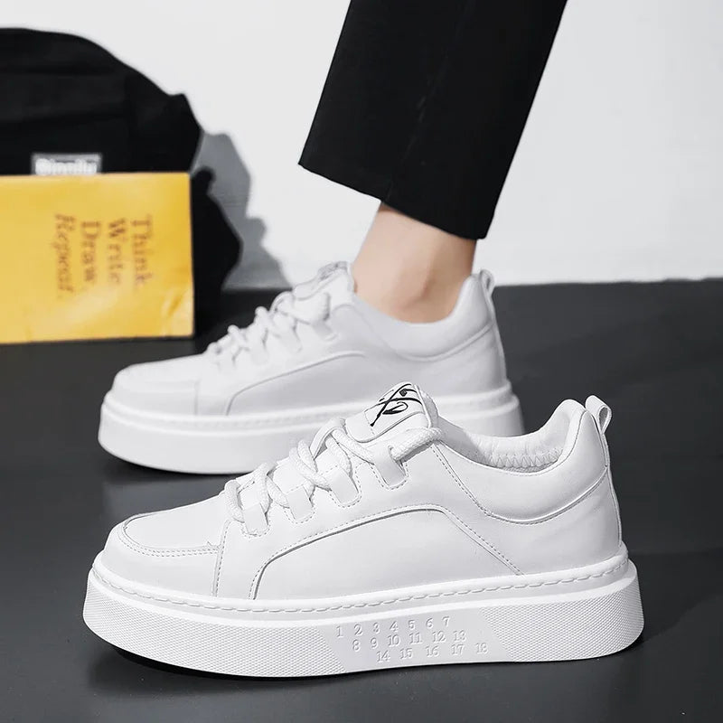 Chaussures basses décontractées pour hommes, légères, confortables, semelle souple, Version coréenne, chaussures de sport à lacets, à la mode, nouvelle collection été