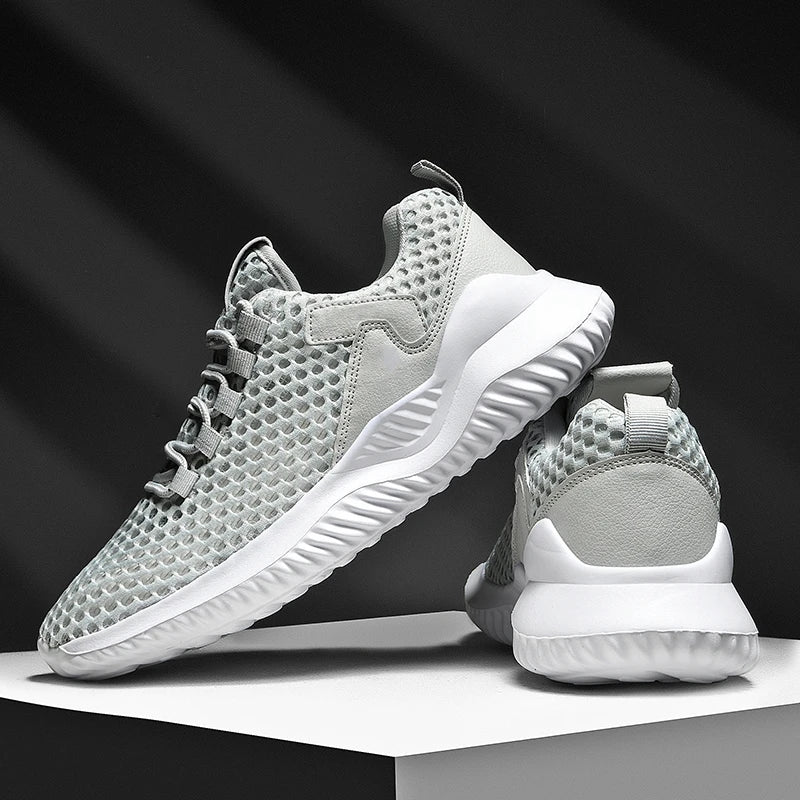 Chaussures de course amortissantes pour hommes 2026 – Baskets athlétiques légères et décontractées pour hommes – Chaussures de sport antidérapantes pour activités de plein air et marche