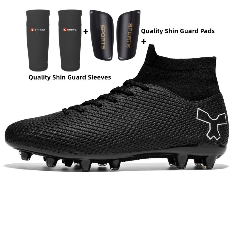 crampons de foot chaussures de football homme Chaussures de football unisexes pour hommes et enfants, chaussures de football de qualité, baskets de football pour garçons, bottes de société
