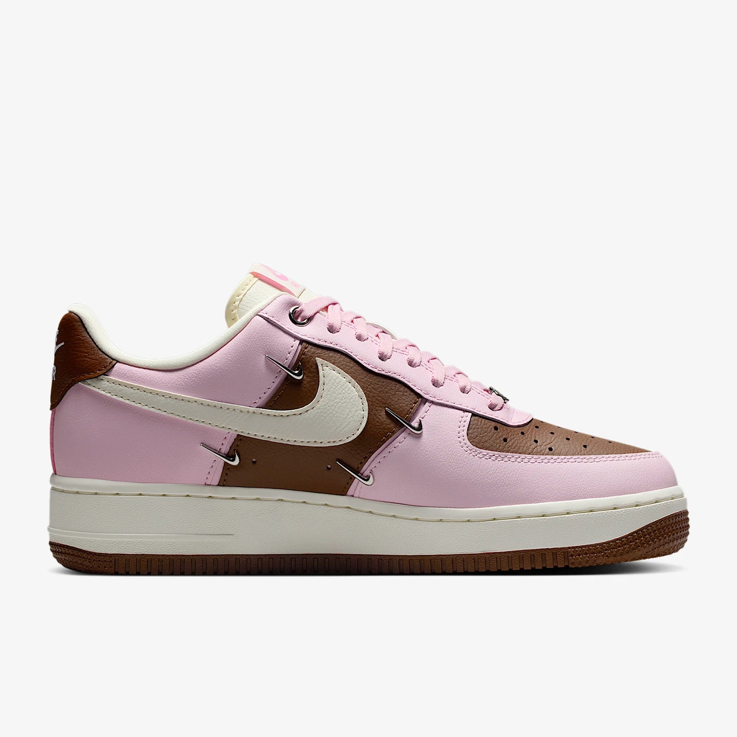 Nike véritable Air Force 1 chaussures de planche basses respirantes et résistantes à l'usure pour femmes IO7595-211