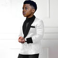 Costumes à paillettes pour garçons, pour fête de mariage, ensemble 2 pièces à Double boutonnage, Blazer avec pantalon, smoking Slim pour enfants de 2 à 16 ans