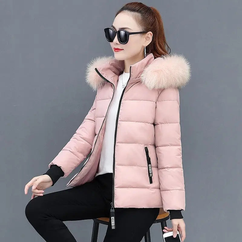 Veste d'automne pour femme 2026, nouveau manteau tendance, veste d'hiver brillante imperméable à capuche pour femme, parka en duvet grande taille, tenue de neige